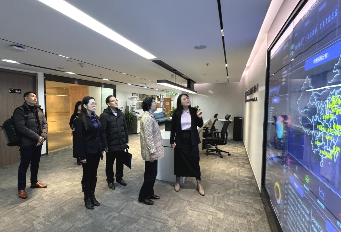 中智集团党委副书记、董事、总经理王晓梅赴中智天津开展调研